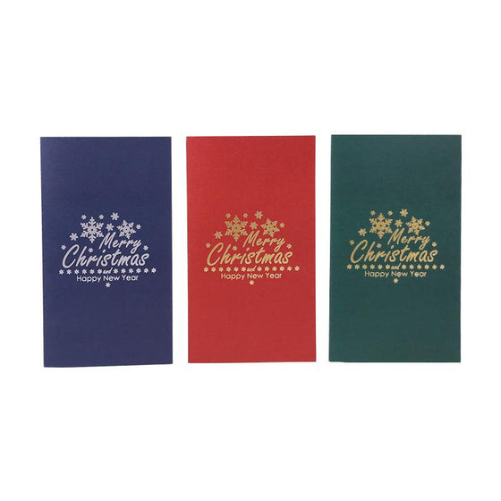 3D julhandgjorda kort (🎅Tidig Julförsäljning - 🔥köp 2, -10%🔥)