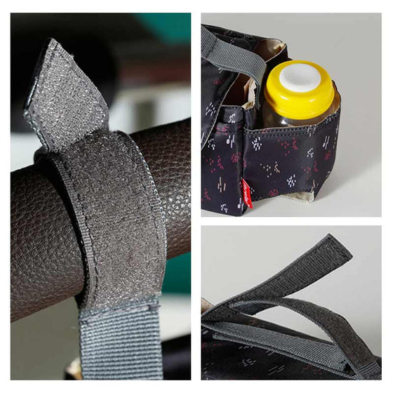 Multifunktionell vattentät förvaringsväska för hängande barnvagn