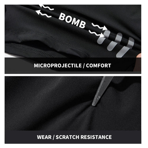 Sommar elastiska sportshorts