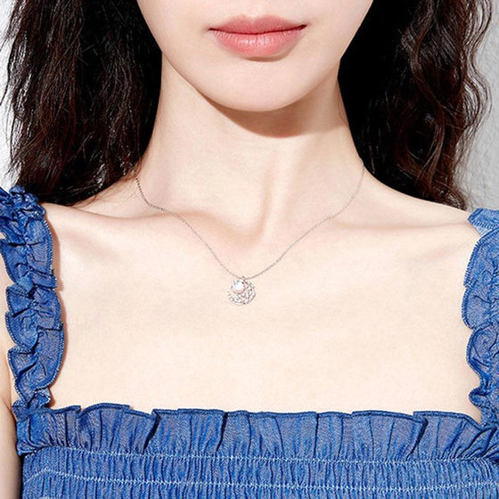Astral Måne Halsband