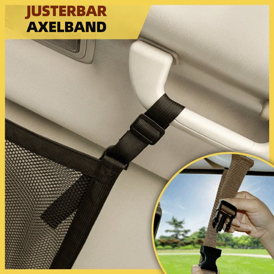 Biltak förvaringsnät