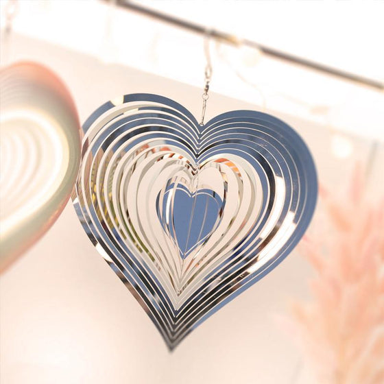 Spegel metall roterande hängdekoration