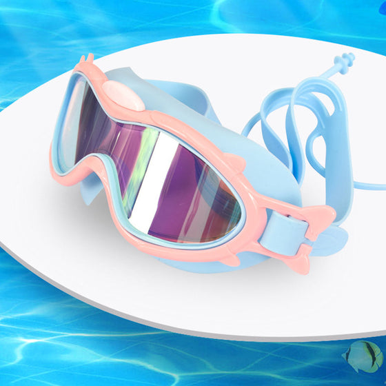 Barns vattentäta och imfria simglasögon