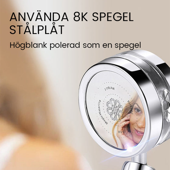 Turbo-flow Duschmunstycke