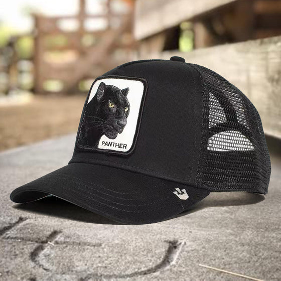 Djurmönster nät basebollkeps