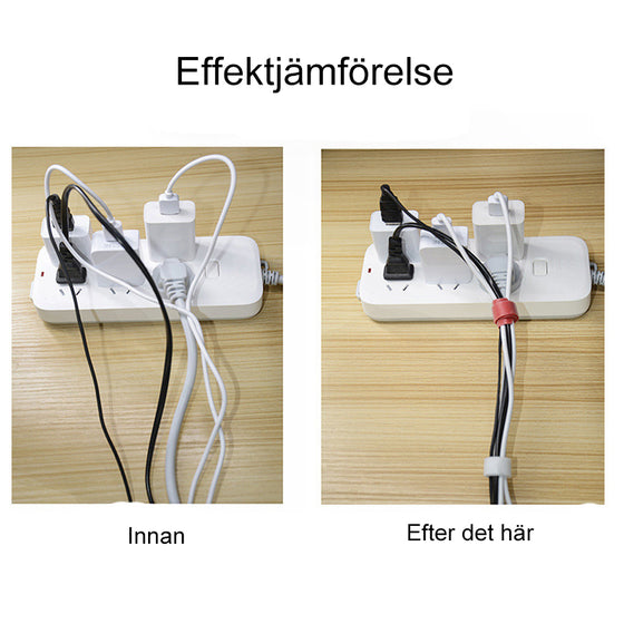 Kabelband med kardborre