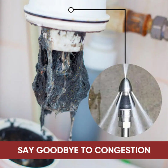 Avloppsrengöringsverktyg Högtrycksmunstycke