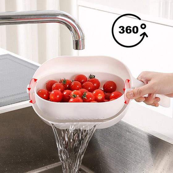 Köksavloppskorg med skivare