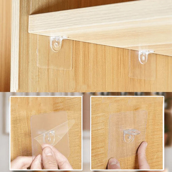 Stansfri hyllstödspinne 10st