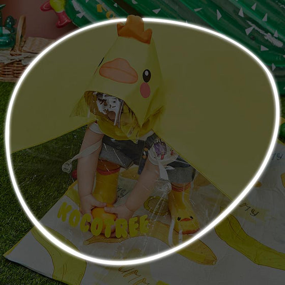 UFO regnrock för barn