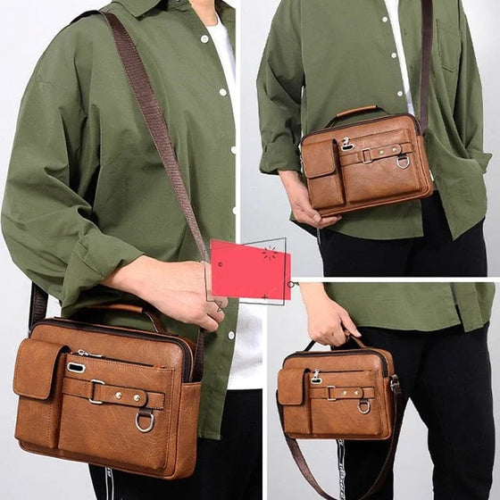 Cool företagsväska med axelrem och crossbody-design