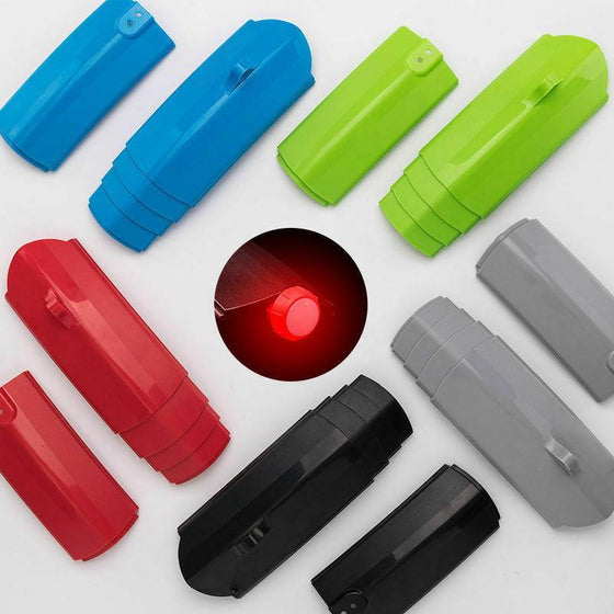 Cykel infällbar stänkskärm med bakljus