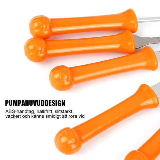 8 st Pumpa Carving Kit | Rostfritt Stål