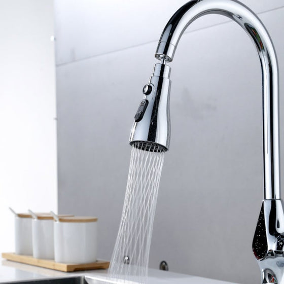 Universellt trycksatt kranmunstycke