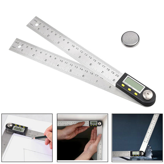 Elektronisk digital displayvinkellinjal