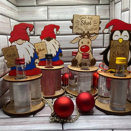 Jul Mini Vinflaskhållare