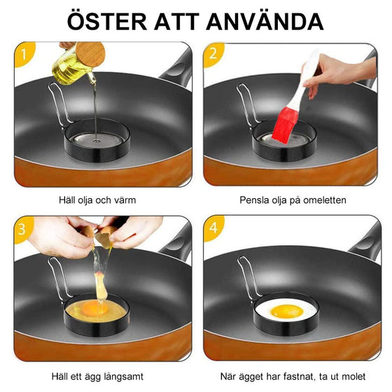 Non Stick Omeletring Form