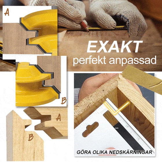 45 graders träbearbetningsverktyg | Frässtål