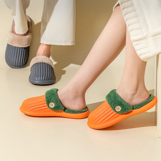 Avtagbara tofflor för dubbla ändamål