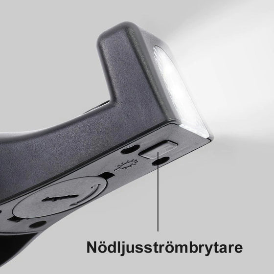 Nackstödskrok för bil