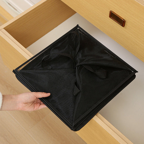 Bärbar hopfällbar tvättkorg