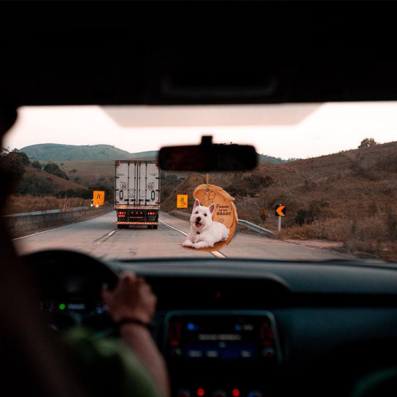 "Forever in my heart" hund bilhänge-2D-effekt