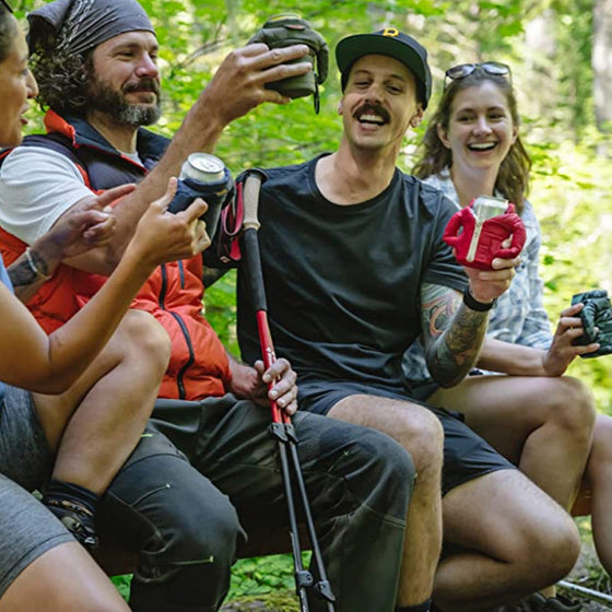 Jacka för att hålla drycken kall