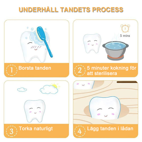 Söt Tandlåda Barn