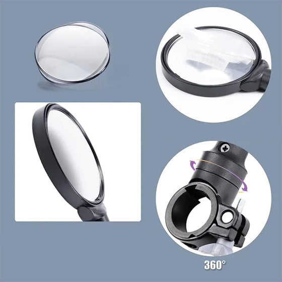 Justerbara styreftermonterade backspeglar