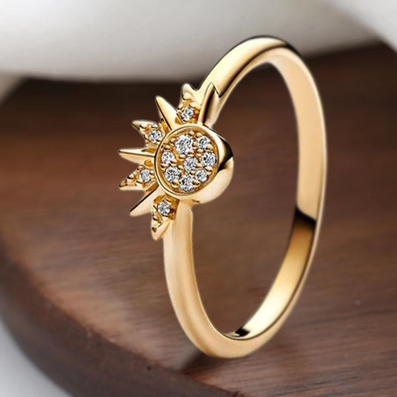 Himmelsk sol- och månring