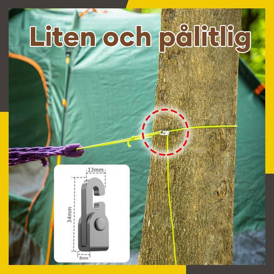Automatisk Tältlåskroka (4st/Pak)