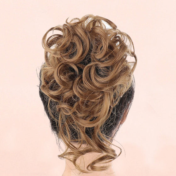 Rufsig bulle-hårstycken