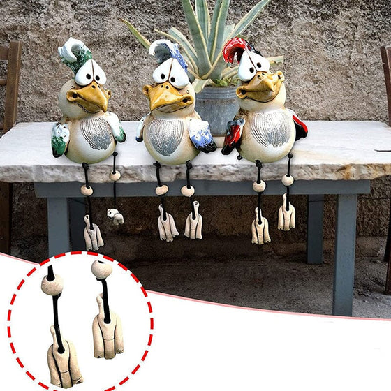 Harts kyckling trädgård prydnad