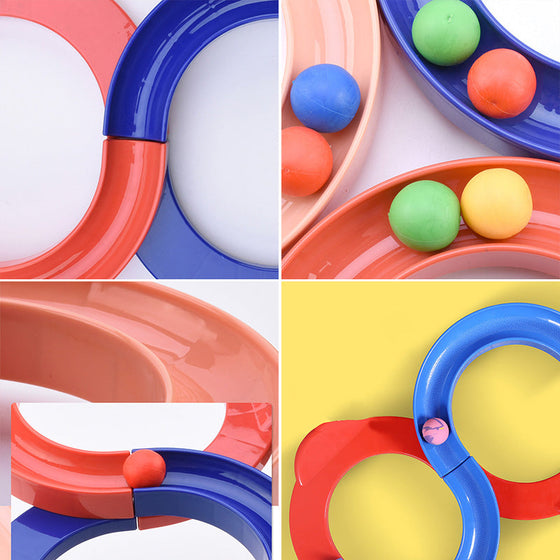 8-formad oändlig loop spårleksak