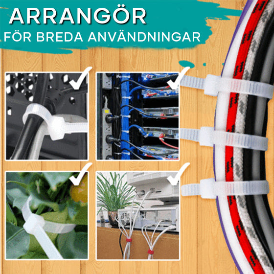 Återanvändbara Slipsar (100st)