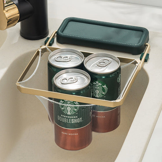 Hörnavloppssil för diskbänk