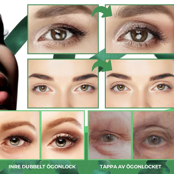 Osynliga dubbla ögonlocksremsor