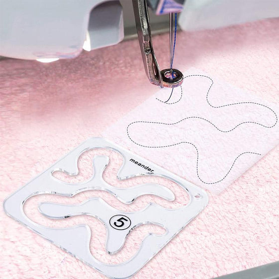 Akryl sömnadslinjal