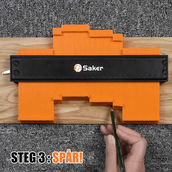 Saker® Konturmätarens profilverktyg