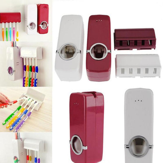 Väggmonterad tandborststation