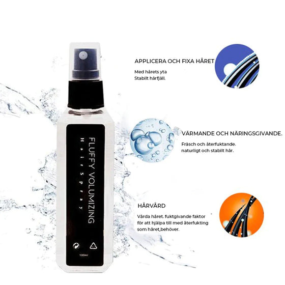 Naturligt växtprotein hårförtjockningsspray