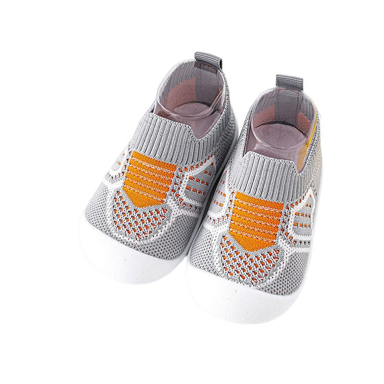 Neutral & Andandes Stickad - Halkfria babysko-strumpor