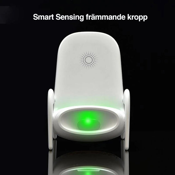 Bärbar mini stol trådlös laddare för alla telefoner