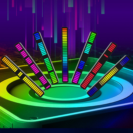 32-bitars LED-ljudkontroll pickup rytmljus