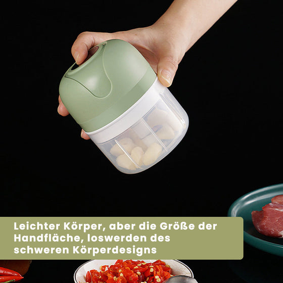 USB uppladdningsbar elektrisk vitlökskvarn