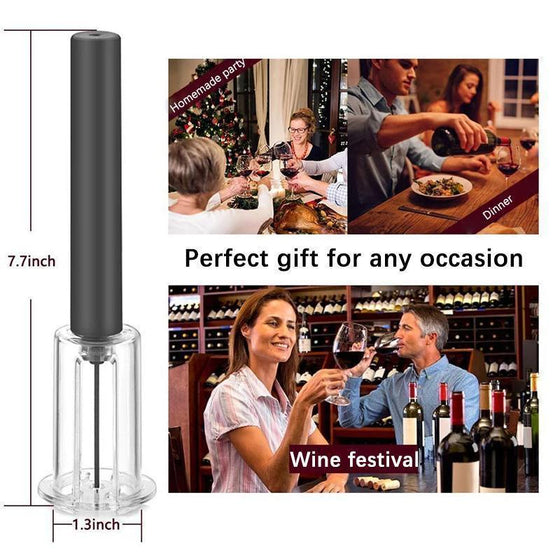 Lufttryck Flasköppnare