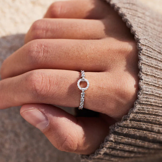 I Will Be With You Circle Ring(utan låda)