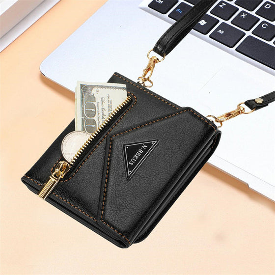 Vikbart telefonfodral med förvaring