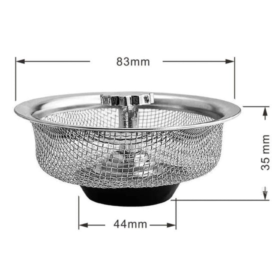 Diskbänk Ersättningsfilter  i Rostfritt stål