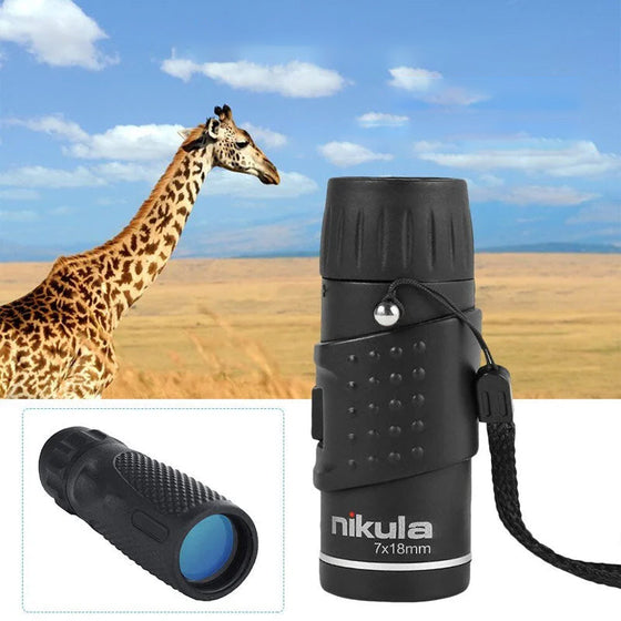 Bärbart fickteleskop